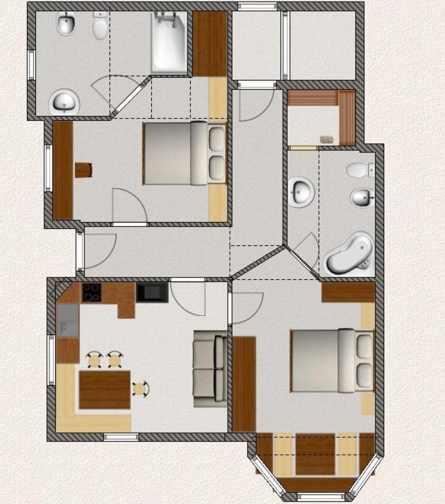 Apartments Villa Gardena - Gardenahotels Selva di Val Gardena Bagian luar foto